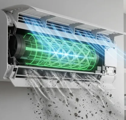 Oczyszczanie powietrza w klimatyzatorach
